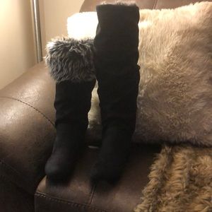 REPORT TO THE KNEE SLOUCH BOOTS